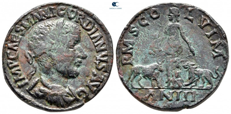 Moesia Superior. Viminacium. Gordian III AD 238-244. 
Bronze Æ

31 mm, 16,66 ...
