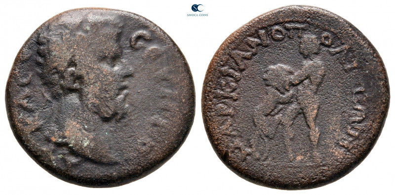Moesia Inferior. Marcianopolis. Septimius Severus AD 193-211. 
Bronze Æ

20 m...
