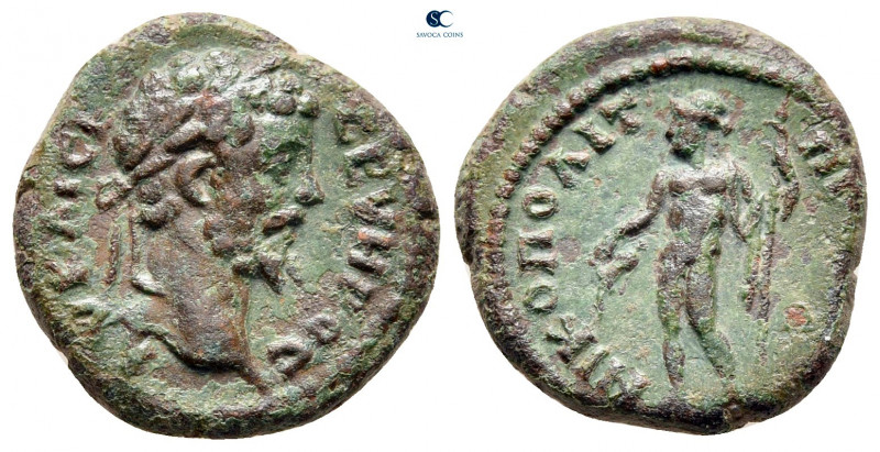 Moesia Inferior. Nikopolis ad Istrum. Septimius Severus AD 193-211. 
Bronze Æ
...