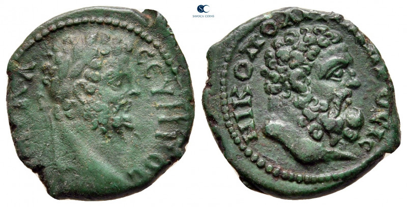 Moesia Inferior. Nikopolis ad Istrum. Septimius Severus AD 193-211. 
Bronze Æ
...