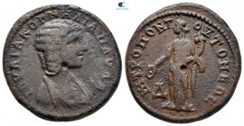 Moesia Inferior. Tomis. Julia Paula. Augusta AD 219-220. Bronze Æ