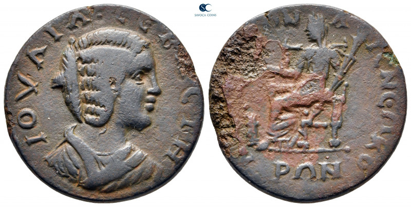 Bithynia. Nikomedia. Julia Domna. Augusta AD 193-217. 
Bronze Æ

28 mm, 12,91...