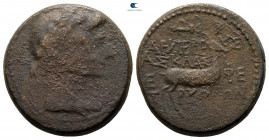 Ionia. Ephesos. Augustus with Livia 27 BC-AD 14. Bronze Æ
