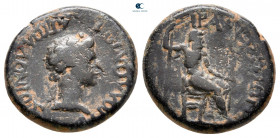 Caria. Herakleia Salbake AD 14-37. Possibly Tiberius. Bronze Æ