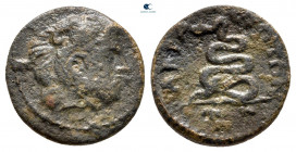 Lydia. Akrasos. Pseudo-autonomous issue AD 138-192. Bronze Æ