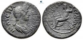 Lydia. Gordos - Iulia. Plotina. Augusta AD 105-123. Bronze Æ