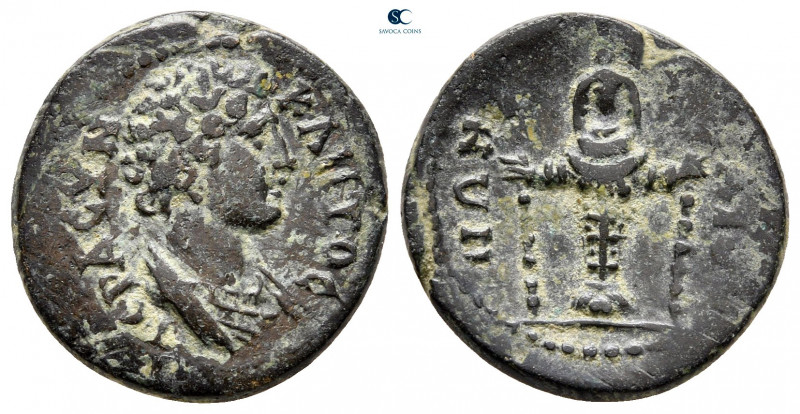 Lydia. Maionia. Pseudo-autonomous issue AD 161-180. 
Bronze Æ

18 mm, 2,91 g...