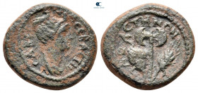 Lydia. Mostene. Sabina. Augusta AD 128-137. Bronze Æ