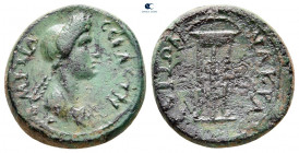Lydia. Nakrasa. Domitia AD 82-96. Bronze Æ