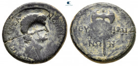 Lydia. Thyateira. Nero AD 54-68. Bronze Æ