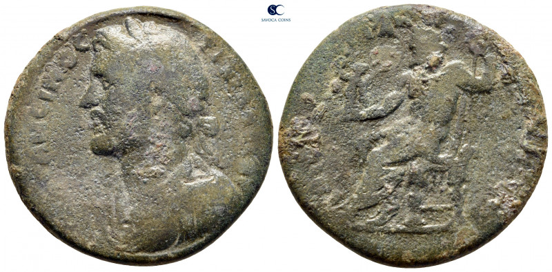 Lydia. Tralleis. Antoninus Pius AD 138-161. 
Bronze Æ

35 mm, 22,11 g



...