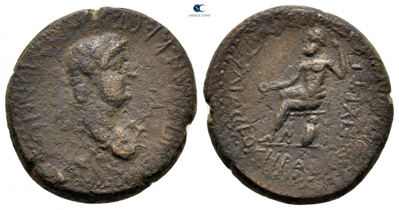 Phrygia. Akmoneia. Nero AD 54-68. 
Bronze Æ

20 mm, 4,60 g



nearly very...