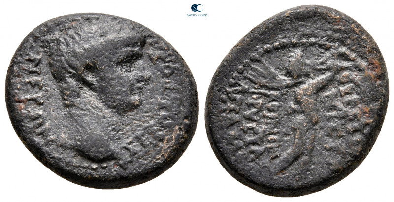 Phrygia. Apameia. Nero AD 54-68. 
Bronze Æ

20 mm, 6,14 g



nearly very ...