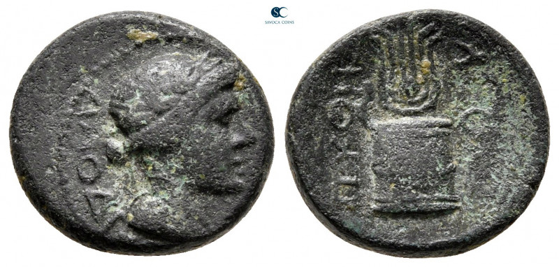 Phrygia. Laodikeia ad Lycum. Pseudo-autonomous issue circa AD 14-37. 
Bronze Æ...