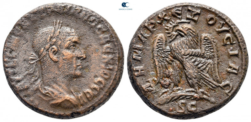 Seleucis and Pieria. Antioch. Trajan Decius AD 249-251. 
Billon-Tetradrachm

...