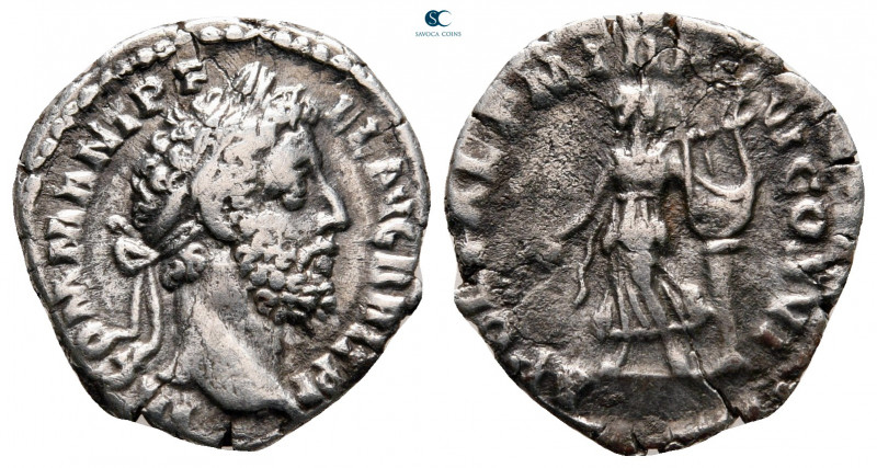 Commodus AD 180-192. Rome
Denarius AR

18 mm, 2,46 g



very fine