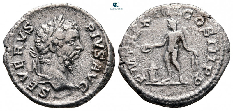 Septimius Severus AD 193-211. Rome
Denarius AR

19 mm, 3,36 g



nearly v...