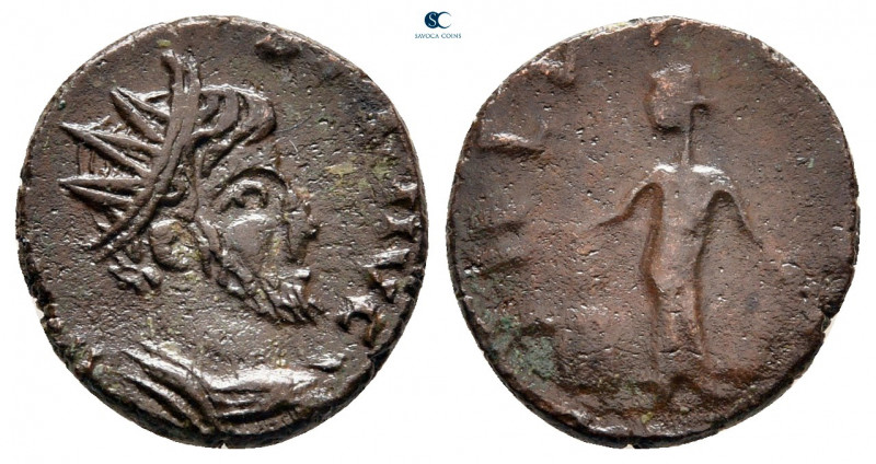 Tetricus I AD 271-274. Contemporary barbaric imitation
Antoninianus Æ

14 mm,...