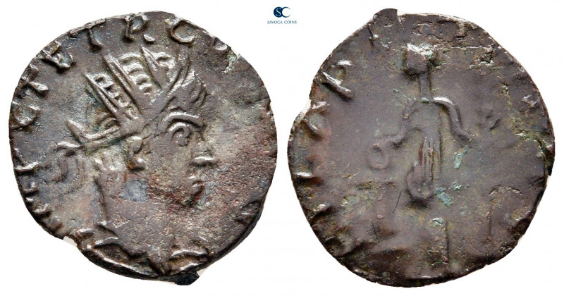 Tetricus II, as Caesar AD 273-274. Contemporary barbaric imitation
Antoninianus...