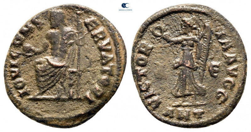 Maximinus II Daia AD 310-313. Antioch
Follis Æ, "Persecution" issue

17 mm, 1...