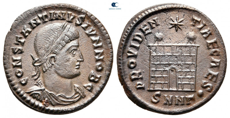 Constantine II, as Caesar AD 317-337. Nicomedia
Follis Æ

20 mm, 2,71 g


...