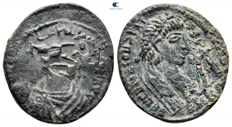 Constans AD 337-350. 
Follis Æ

23 mm, 3,46 g



very fine, overstruck