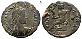 Valentinian II AD 375-392. Nicomedia. Follis Æ