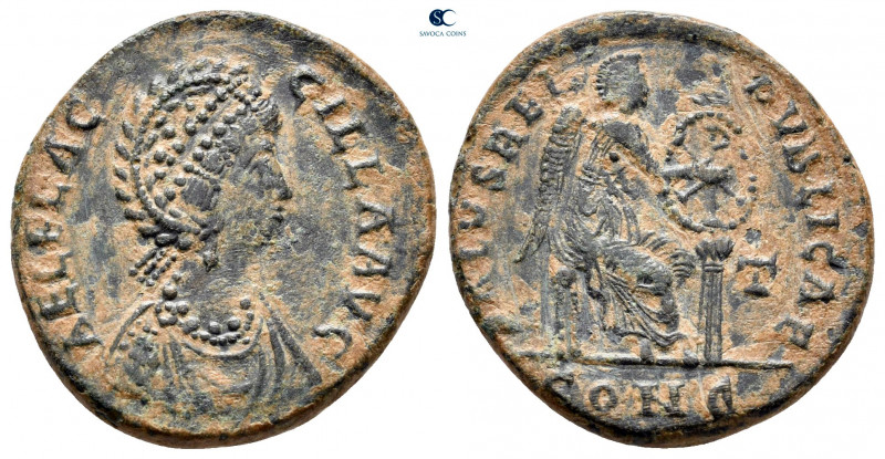 Aelia Flacilla AD 383-386. Constantinople
Follis Æ

22 mm, 4,47 g



very...