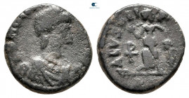 Valentinian III AD 425-455. Rome. Nummus Æ