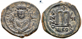 Tiberius II Constantine AD 578-582. Nikomedia. Follis or 40 Nummi Æ