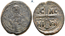 Michael IV AD 1034-1041. Constantinople. Anonymous Follis Æ