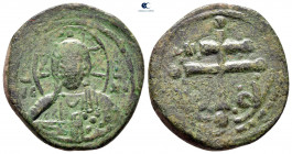 Michael VII Doukas AD 1071-1078. Constantinople. Anonymous Follis Æ