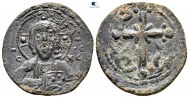 Nicephorus III Botaniates AD 1078-1081. Constantinople. Anonymous Follis Æ