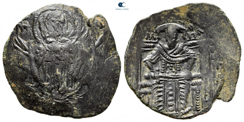 Michael VIII Palaeologus AD 1261-1282. Constantinople
Trachy Æ

25 mm, 2,39 g...