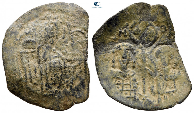 Michael VIII Palaeologus AD 1261-1282. Thessalonica
Trachy Æ

27 mm, 1,77 g
...