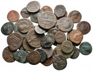 Lot of ca. 45 roman provincial bronze coins / SOLD AS SEEN, NO RETURN!
nearly very fine