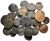 Lot of ca. 31 roman provincial bronze coins / SOLD AS SEEN, NO RETURN!fine