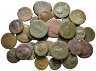 Lot of ca. 32 roman bronze coins / SOLD AS SEEN, NO RETURN!fine