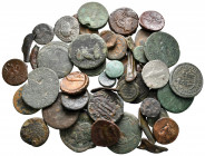 Lot of ca. 51 ancient coins / SOLD AS SEEN, NO RETURN!nearly very fine