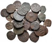 Lot of ca. 28 byzantine bronze coins / SOLD AS SEEN, NO RETURN!
nearly very fine