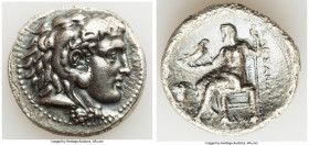 MACEDONIAN KINGDOM. Alexander III the Great (336-323 BC). AR tetradrachm (28mm, 15.76 gm, 11h). Choice VF, crystallization, smoothing. Early Ptolemaic...