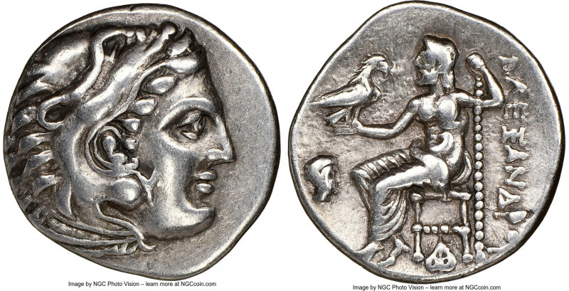 MACEDONIAN KINGDOM. Alexander III the Great (336-323 BC). AR drachm (19mm, 7h). ...