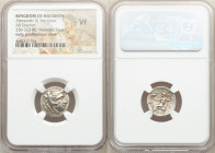 MACEDONIAN KINGDOM. Alexander III the Great (336-323 BC). AR drachm (17mm, 1h). NGC VF. Posthumous issue of Miletus, ca. 300-295 BC. Head of Heracles ...