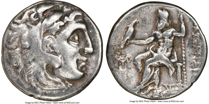 MACEDONIAN KINGDOM. Alexander III the Great (336-323 BC). AR drachm (18mm, 1h). ...