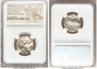 NEAR EAST or EGYPT. Ca. 5th-4th centuries BC. AR tetradrachm (24mm, 17.16 gm, 8h). NGC XF 4/5 - 3/5, edge cut, brushed. Head of Athena right, wearing ...