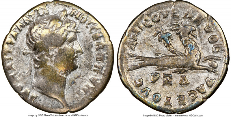 PONTUS. Amisus. Hadrian (AD 117-138). AR drachm (19mm, 2.80 gm, 7h). NGC Fine 5/...