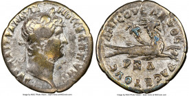 PONTUS. Amisus. Hadrian (AD 117-138). AR drachm (19mm, 2.80 gm, 7h). NGC Fine 5/5 - 3/5. Dated Civic Year 164 (AD 132/3). AYT KAI TPA AΔPIA-NOC CEB Π ...