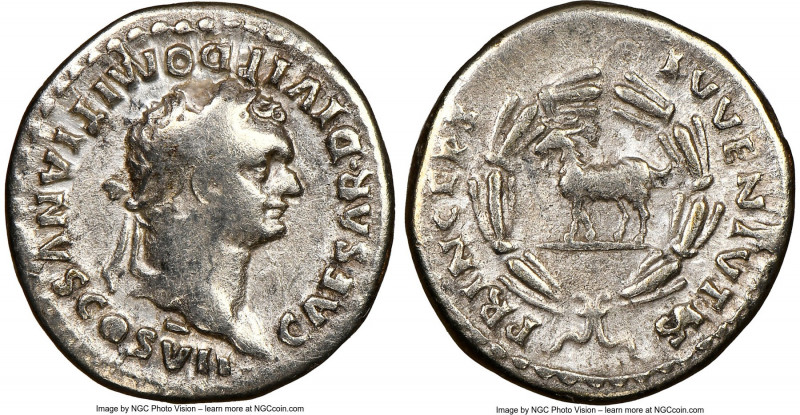 ANCIENT LOTS. Roman Imperial. Domitian (AD 81-96). Lot of two (2) AR denarii. Fi...