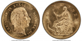 Christian IX gold 10 Kroner 1900 (h)-VBP MS63 PCGS, Copenhagen mint, KM790.2. AGW 0.1296 oz. 

HID09801242017

© 2020 Heritage Auctions | All Righ...