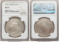 Victoria Trade Dollar 1897-(b) MS61 NGC, Bombay mint, KM-T5. 

HID09801242017

© 2020 Heritage Auctions | All Rights Reserved